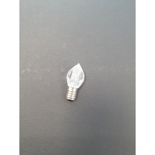 1 - Lâmpada de vela de chama votiva LED E14 luz quente 12V 24V